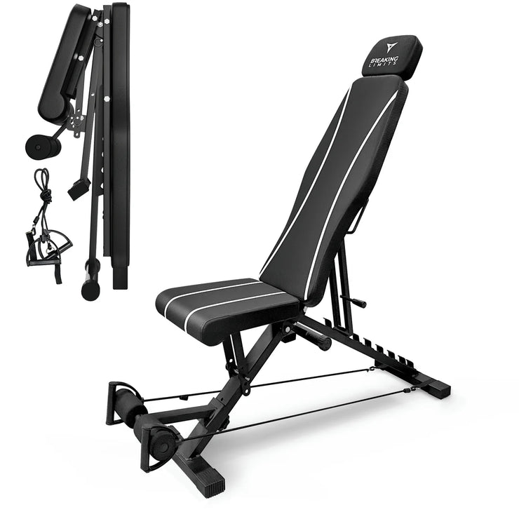 fitnessbank met verlengstuk groot 