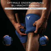 knee sleeves #kleur_navy-blue