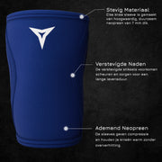 knee sleeves #kleur_navy-blue