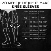 knee sleeves maattabel