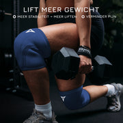 knee sleeves #kleur_navy-blue