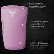 knee sleeves #kleur_roze
